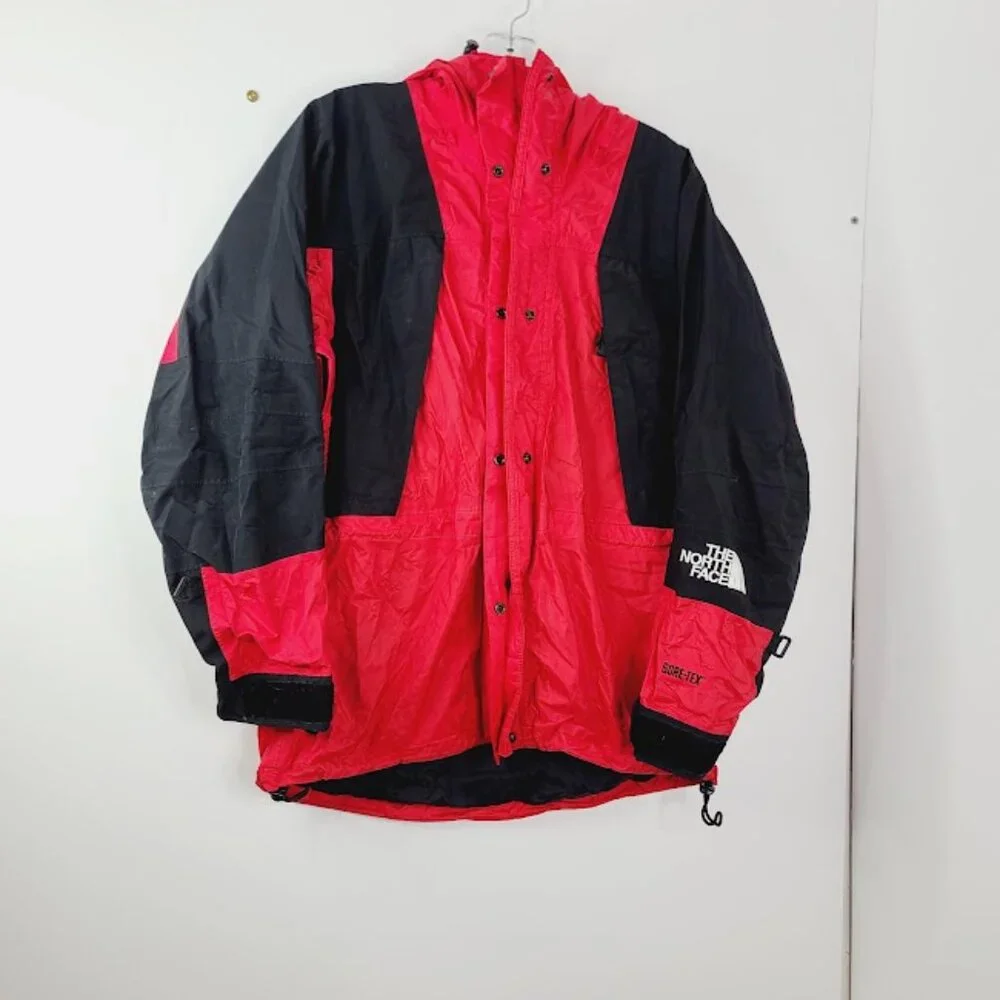 The North‎ Face Men's Black Red Gore-Tex Winter Trail Snow Jacket Size XS
